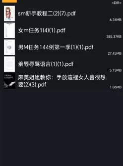 [自行打包] 全网最全的sm任务合集，还有大量教学科普搭讪方法，有了它还愁找不到性奴吗？ [100本+1.13G][百度盘]